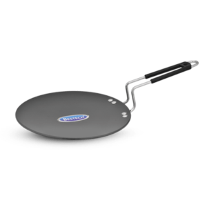 concave tawa with non-stick coating