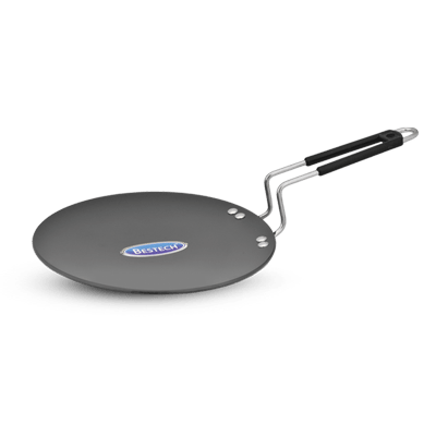 concave tawa with non-stick coating
