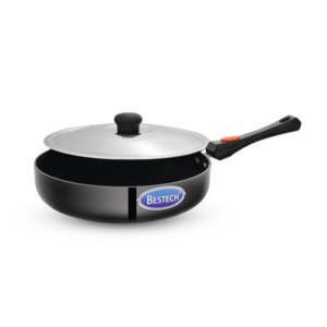 frying pan with a lid